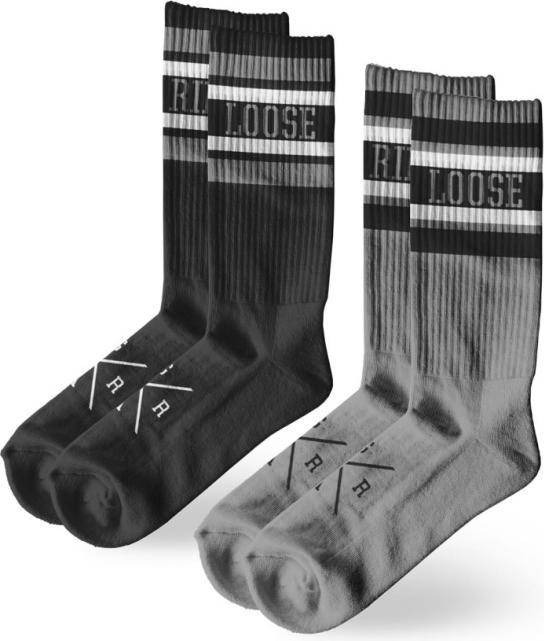 Image du produit Loose Riders LRXGA Chaussettes Coton (lot de 2, Taille unique)