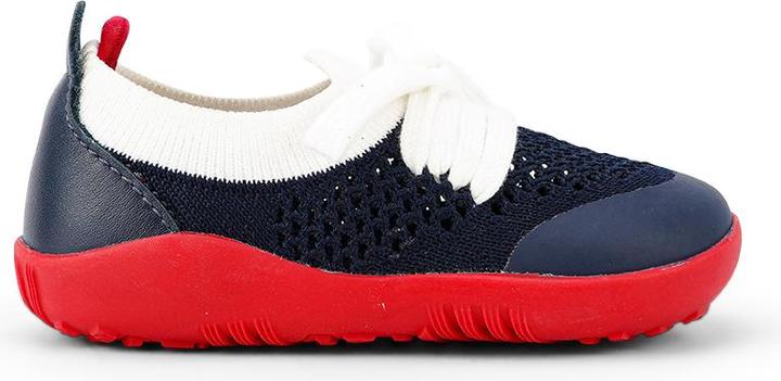 Bobux Play Knit navy/red