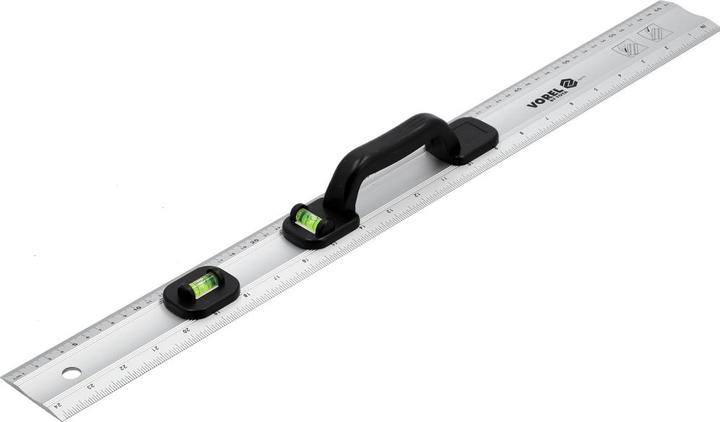 Image du produit Toya Règle de construction 600 mm Al avec niveau à bulle (60 cm)