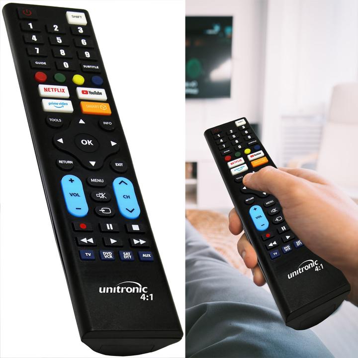 Actual product image iSnatch Programmable remote control for 4 devices (Universal remote control, Infrared)