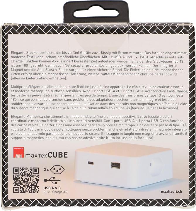 Image du produit Max Hauri maxTEX Cube (3 x, Type 13, 2 m)
