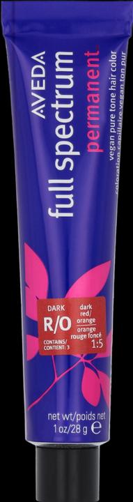 Actual product image Aveda Permanent Hair Colour Dark R/O Pure Tone Creme 1oz 28g (Dark Red Orange)