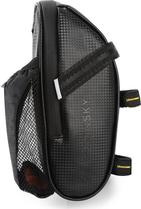 Actual product image Wozinsky bicycle saddle bag 1.5 l black (WBB20BK) (1.50 l, Frame bag)
