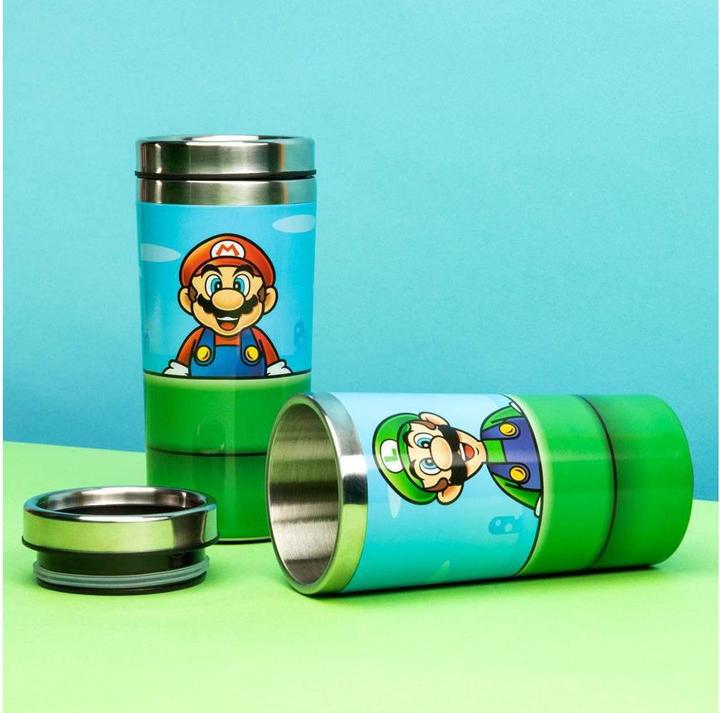 Actual product image Paladone Products Super Mario Bros Reisetasse Warp Pipe (450 ml, 360 x)