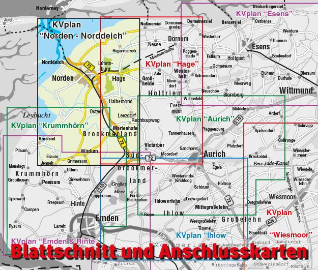 Produktbild Norden / Norddeich 1 : 15 000