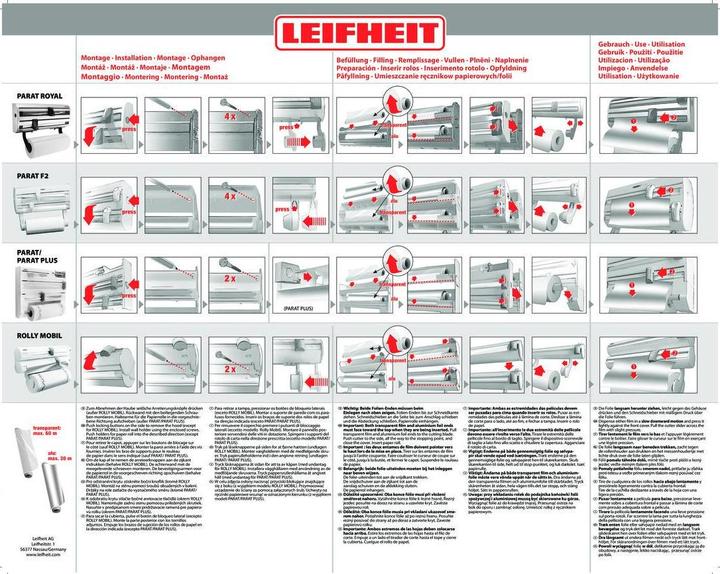 Productafbeelding Leifheit Rolhouder