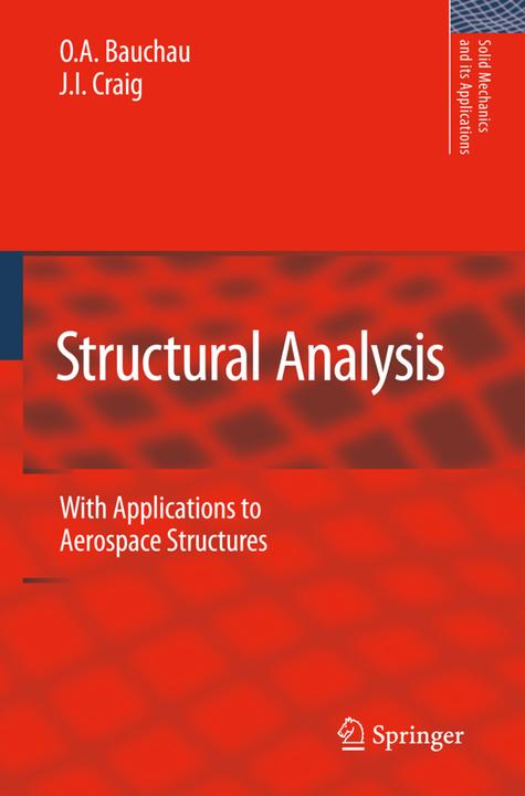 Produktbild Structural Analysis (Englisch, J.I. Craig, O. A. Bauchau, 2016)