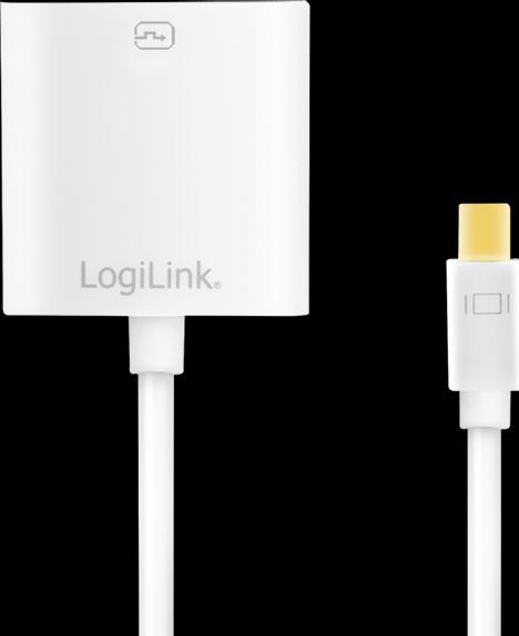 Actual product image LogiLink Mini DisplayPort to DVI (DVI, 9 cm)