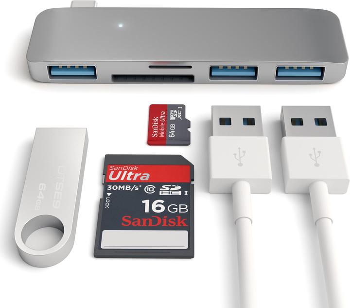 Produktbild Satechi St-Tcuhm (USB-C, 5 Ports)