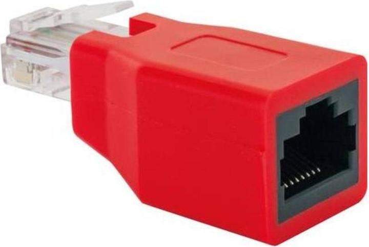 Produktbild Schwaiger Cross Adapter, Stecker > Buchse (CAT6)