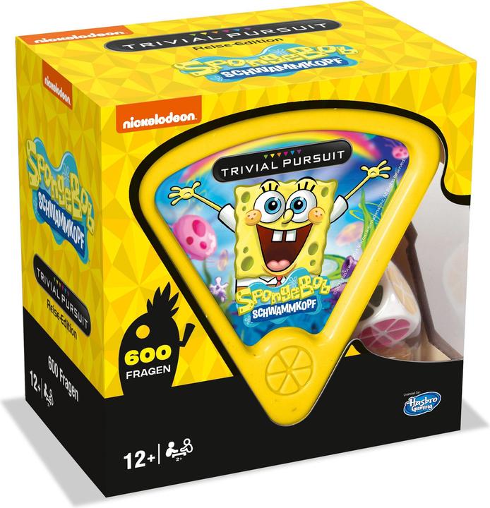 Actual product image Hasbro Gaming Trivial Pursuit Spongebob (German)