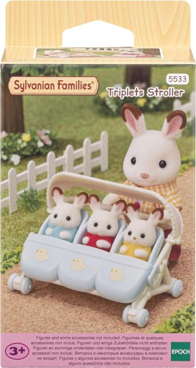 Produktbild Sylvanian Families Triplets Stroller