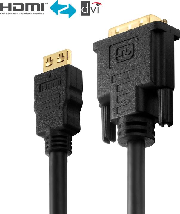 Produktbild Purelink HDMI (Typ A) — DVI (3 m, HDMI, DVI)