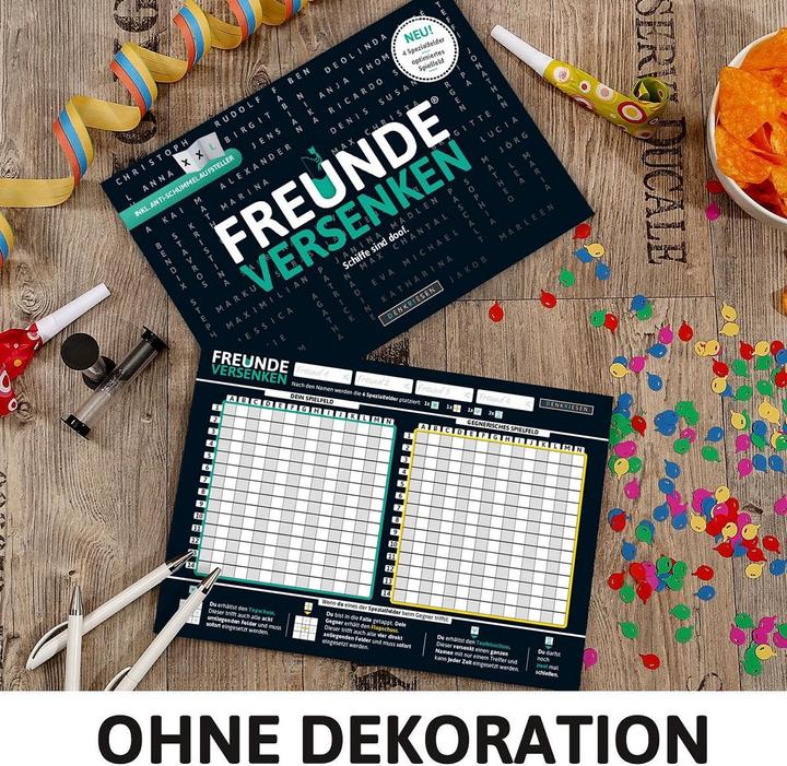 Produktbild Denkriesen Freunde Versenken - Schiffe sind doof (Deutsch)