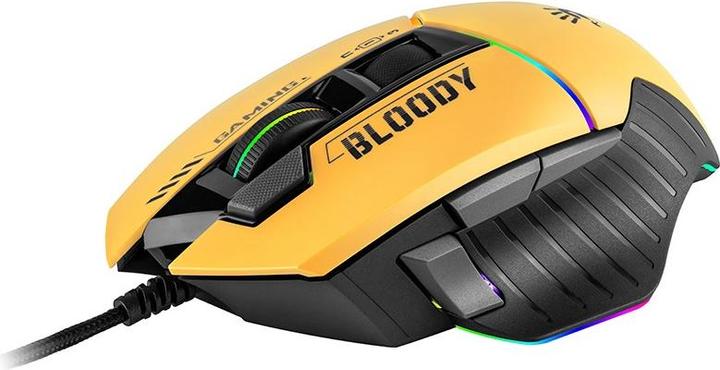 Actual product image A4Tech Mouse BLOODY W95Max USB Sports Lime (Cable)