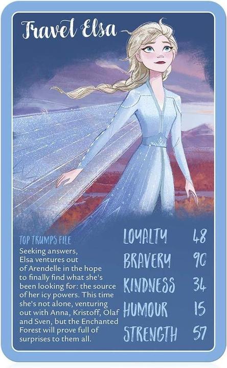 Produktbild Top Trumps Boardgame Trumps Frozen 2 English 038119 (Englisch)