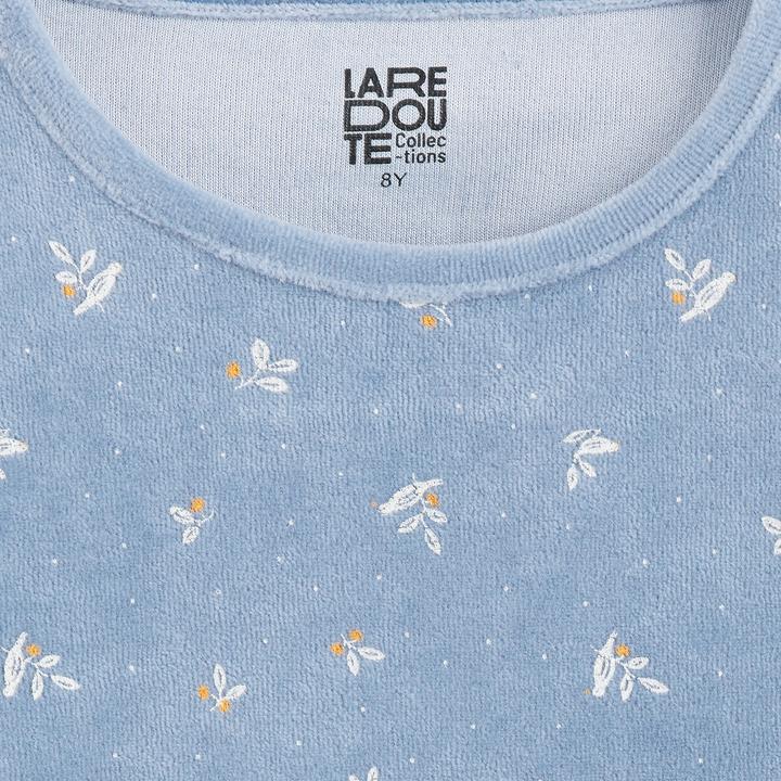 Immagine prodotto La Redoute Collections Pigiama in velluto con foglie e uccelli (116)