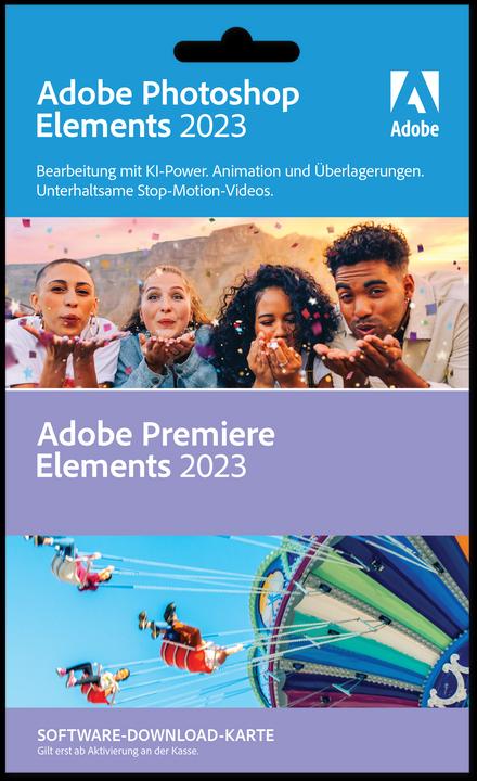 Produktbild Adobe Photoshop & Premiere Elements 2023 (1 User, unbegrenzt)