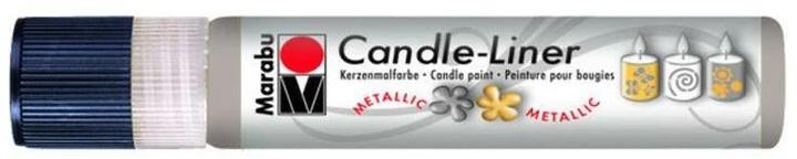 Produktbild Marabu Kerzenmalfarbe 25ml (Metallic-silber, 25 ml)