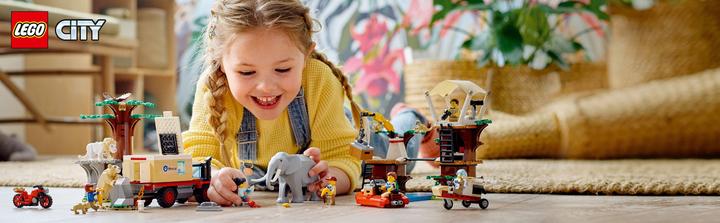 Immagine prodotto LEGO Campo di soccorso per animali (60307, LEGO City, Set LEGO rari)