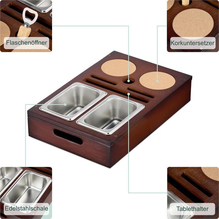 Produktbild Relaxdays Couchbar
