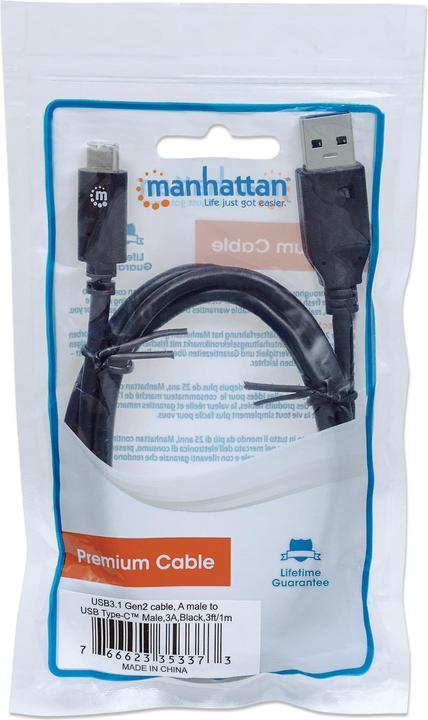 Actual product image Manhattan USB 3.1 Gen2 (1 m, USB 3.1, 36 W)