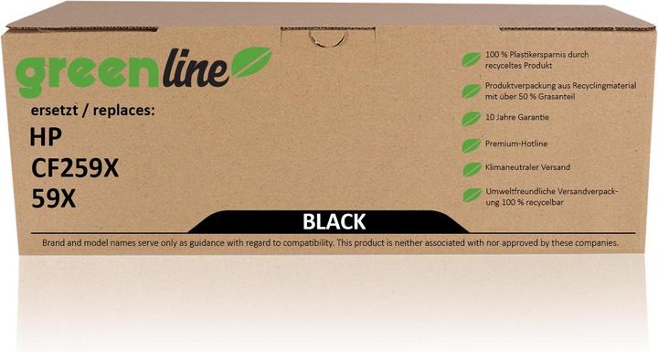Actual product image Inkadoo Toner greenline ersetzt HP CF 259 X / 59X Toner