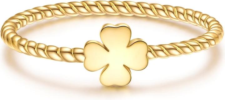 Immagine prodotto Glanzstücke München Anello da donna quadrifoglio in argento - 34600 (52, 925 Argento)