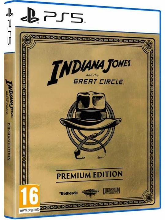 Immagine prodotto Bethesda Indiana Jones und der Grosse Kreis - Premium Edition (PS5, DE, EN, FR)
