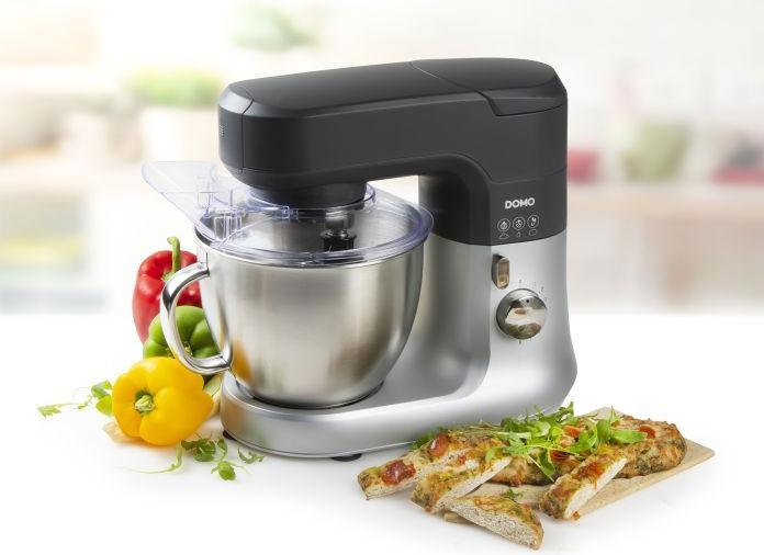 Image du produit Domo Robot de cuisine Kit complet Bol 4,5 litres DO9182KR Pétrin professionnel (1000 W)