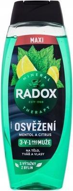 Produktbild Rado Radox - Refreshment Menthol And Citrus 3-in-1 Shower Gel - Shower gel 450ml (450 ml)