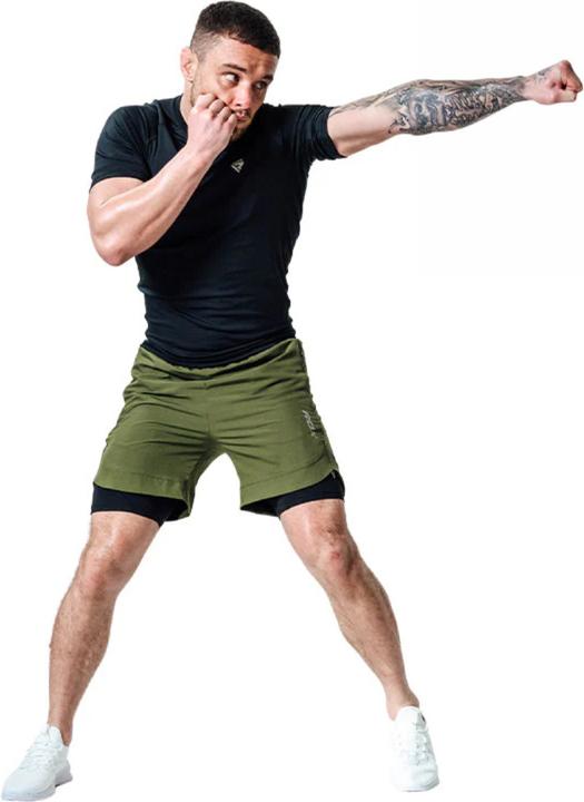 Produktbild Rdx Shorts Mma T16 Vert Armée/Noir-S (S, 3XL)