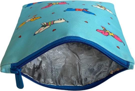 Immagine prodotto Yumbox Sacchetti per sandwich riutilizzabili - Set di 2 - Cani e cuori
