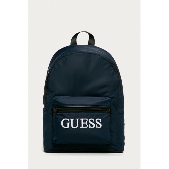 Actual product image Guess Quatro, Material, Textile Backpack, Blue, HMQUAR P0405, For Men, 16/