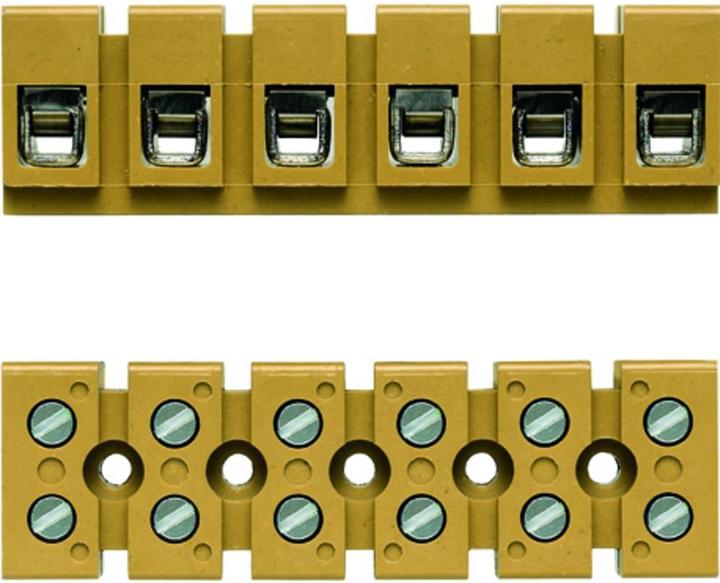Produktbild Weidmüller Klemmleiste 5p bg 41A 0,5-6qmm Duropl 7906250000