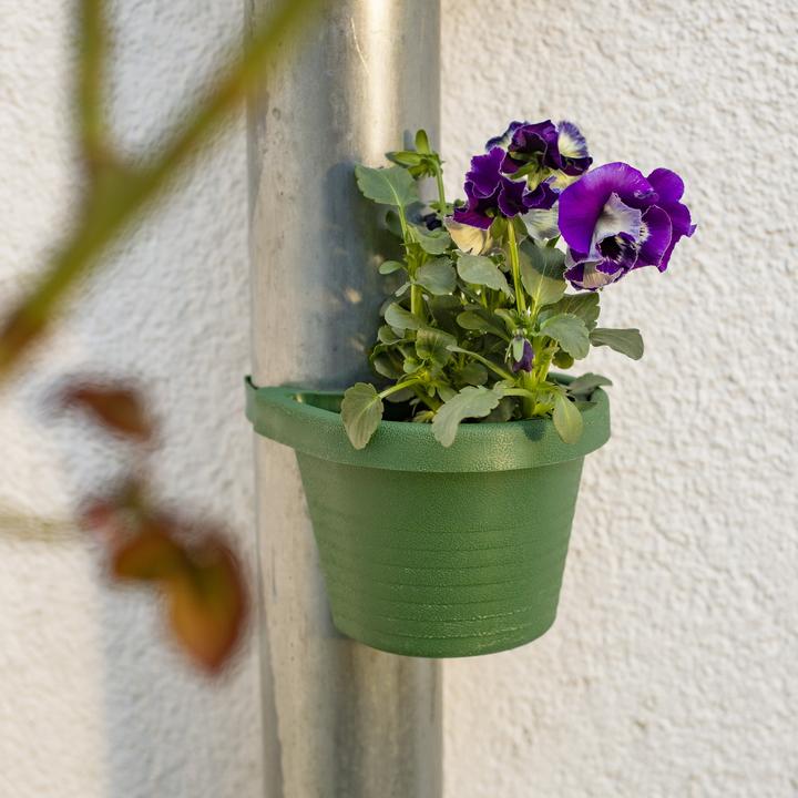 Produktbild UPP Fallrohr-Blumentopf 3er Set Pflanztopf Regenrohr Pflanzkübel