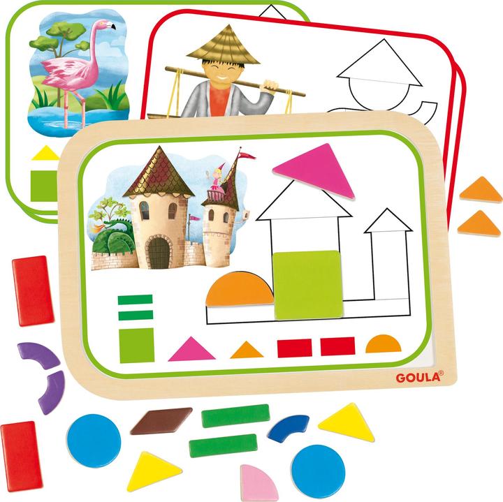 Produktbild Jumbo Goula - Magnetic Shapes