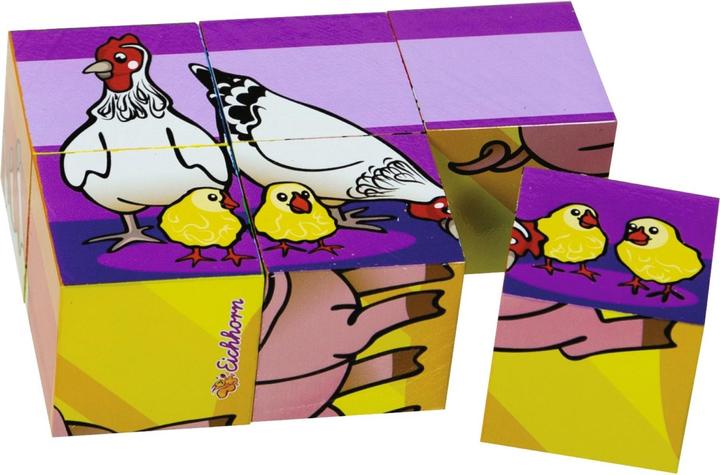 Produktbild Eichhorn Block-Puzzle (6 Teile)