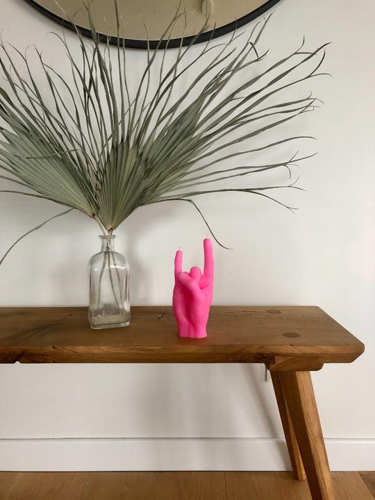 Immagine prodotto Candle Hand Tu Rock (1 pz.)