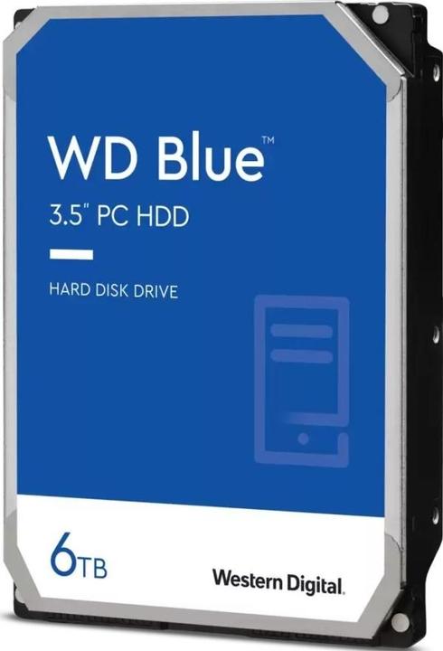 Produktbild WD Blue (6 TB, 3.5", CMR)