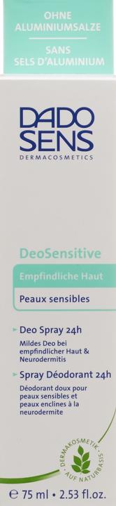 Image du produit Dado Sens SOINS SPÉCIAUX Déodorant spray 24h sensible aux déodorants (Spray, 75 ml)