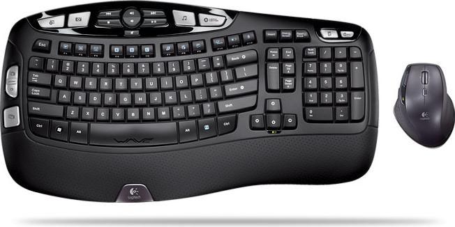Produktbild Logitech Cordless Desktop Wave PRO, CH-Layout (CH, Kabellos)