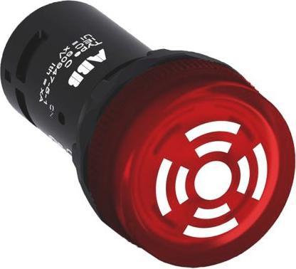 Actual product image ABB Buzzer Illuminated 24V AC/DC Red
