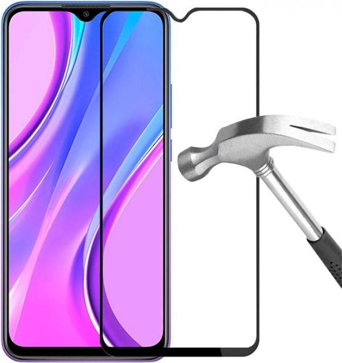 Produktbild Screenguard Xiaomi Redmi 9 Full Screen Panzerglas Schutzfolie 2.5D 9H (1 Stück, Xiaomi Redmi 9)