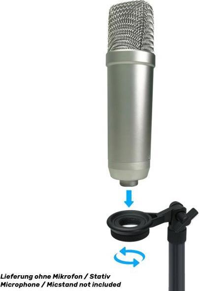 Produktbild keepdrum MSA033 Mikrofon-Halterung mit Popschutz