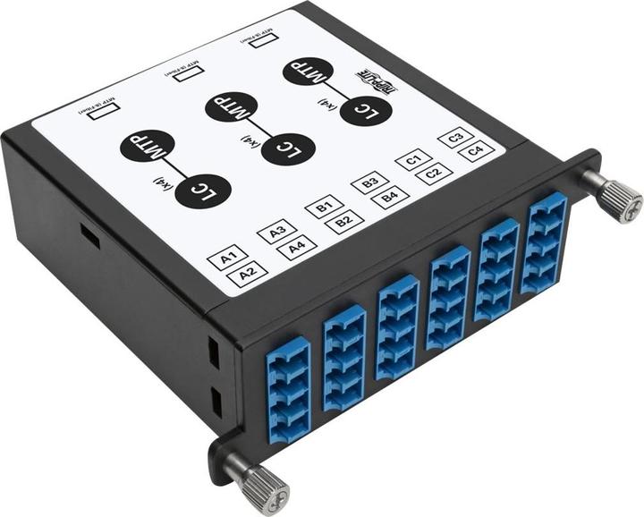 Eaton 40/100Gb Cassette de breakout fibre monomode 40Gb à 4 x 10Gb 100Gb à 4 x 25Gb