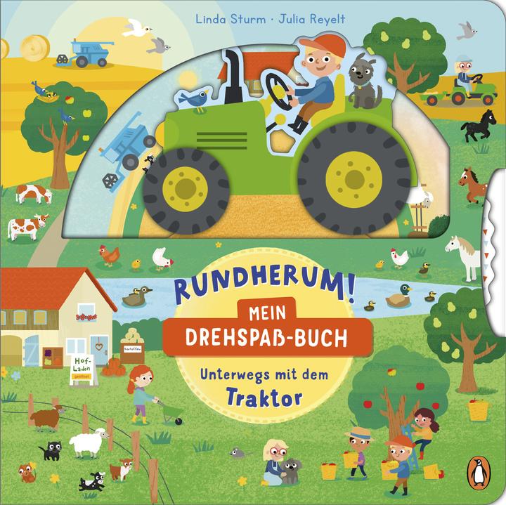 Produktbild Rundherum! Mein Drehspass-Buch – Unterwegs mit dem Traktor (Deutsch)