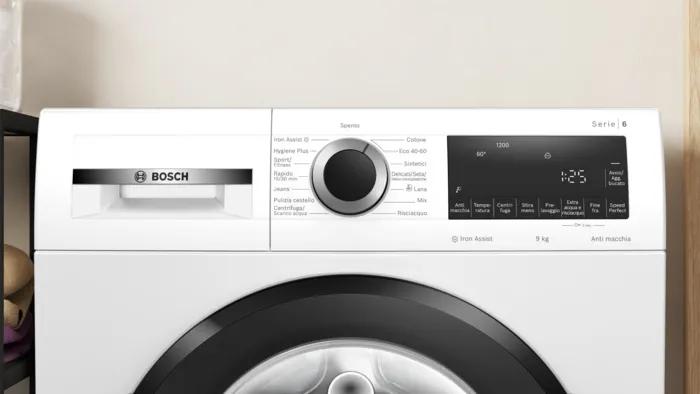 Actual product image Bosch Hausgeräte Bosch 6 Series WGG242Z0IT Washing Machine (9 kg, Left, CH plug)