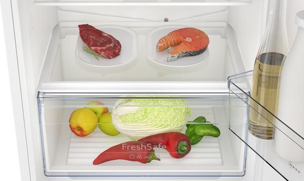 Image du produit Neff N 30, réfrigérateur-congélateur encastrable avec compartiment congélateur inférieur, 193,5 x 54,1 (289 l)