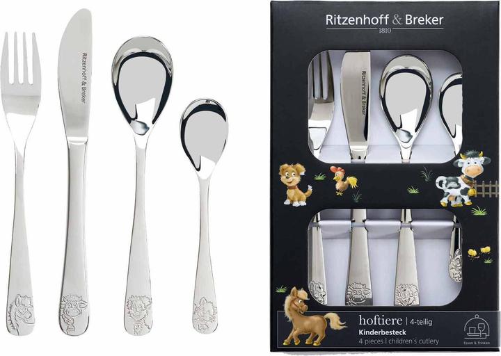 Actual product image Ritzenhoff & Breker Hoftiere Kindergeschirr mit Besteck